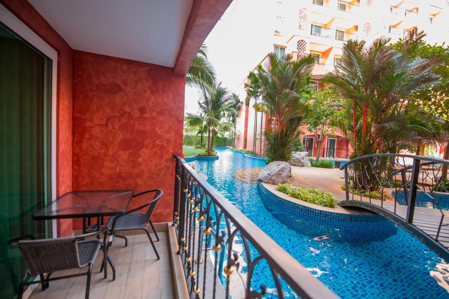 Seven Seas Pattaya Poolside Room ห้องติดสระ Jomtien Beach Dış mekan fotoğraf