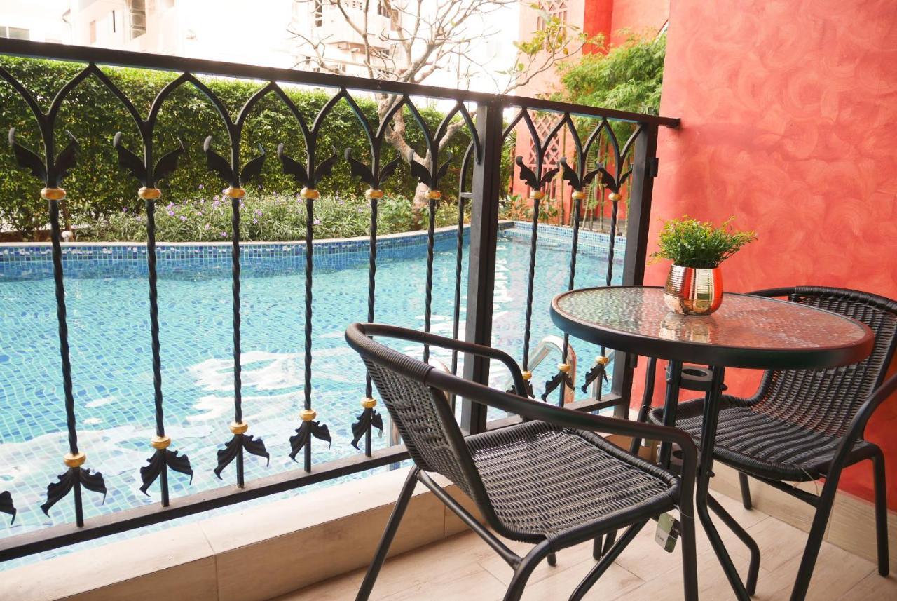 Seven Seas Pattaya Poolside Room ห้องติดสระ Jomtien Beach Dış mekan fotoğraf